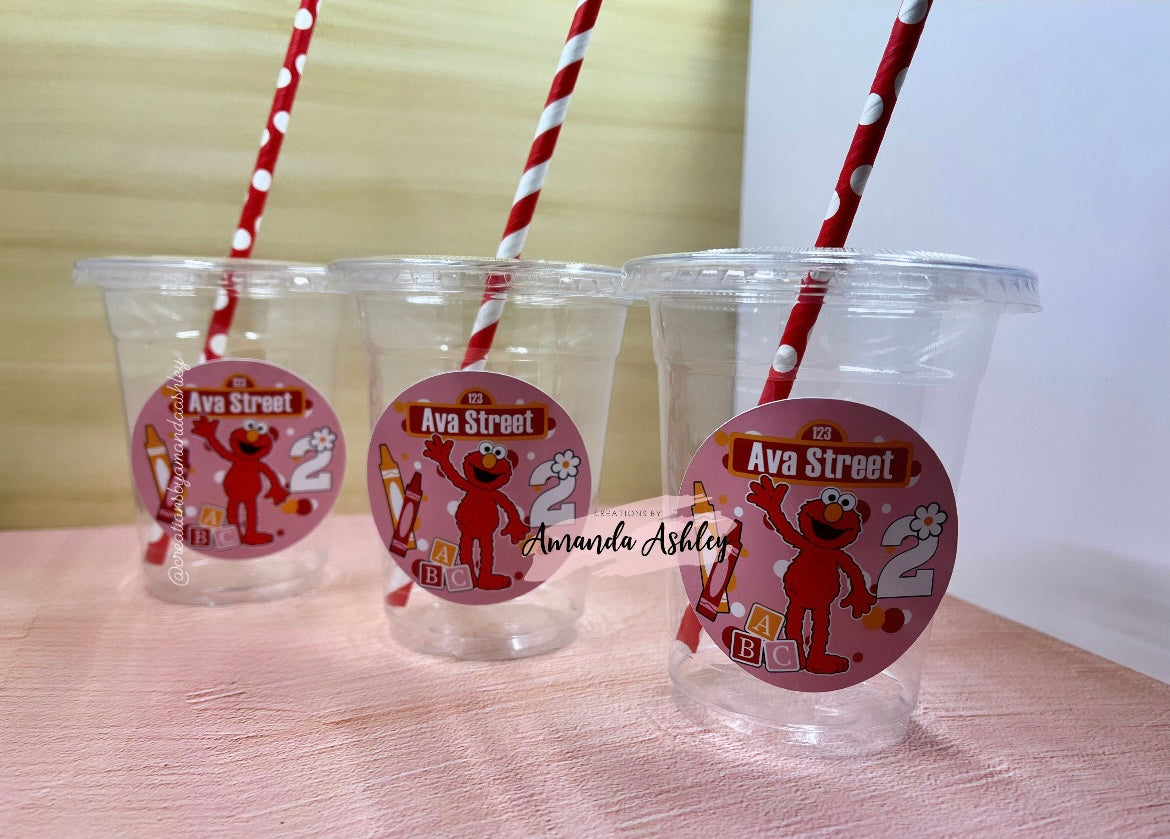 Elmo Party Cups