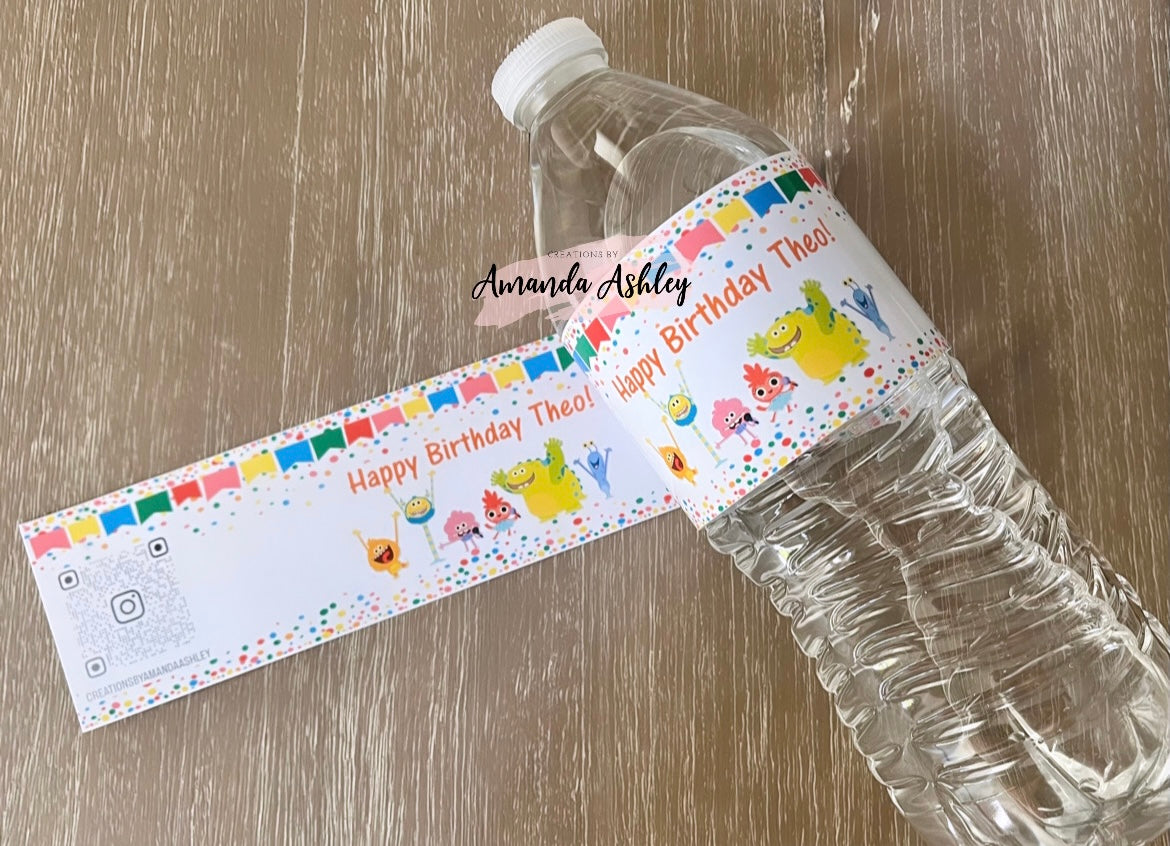 Simple Songs Waterbottle Labels