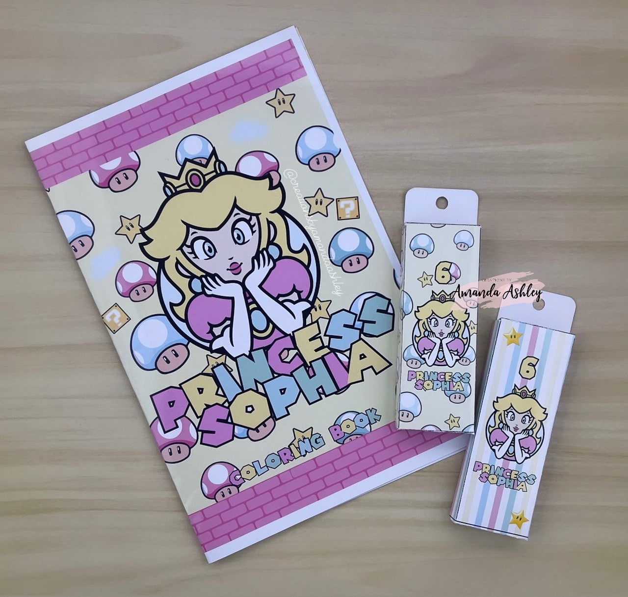 Princess Peach Coloring Books