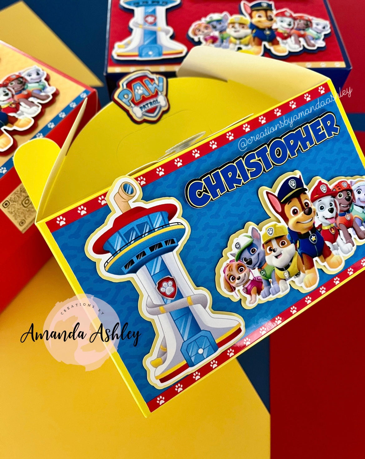 Paw Patrol Favor Boxes