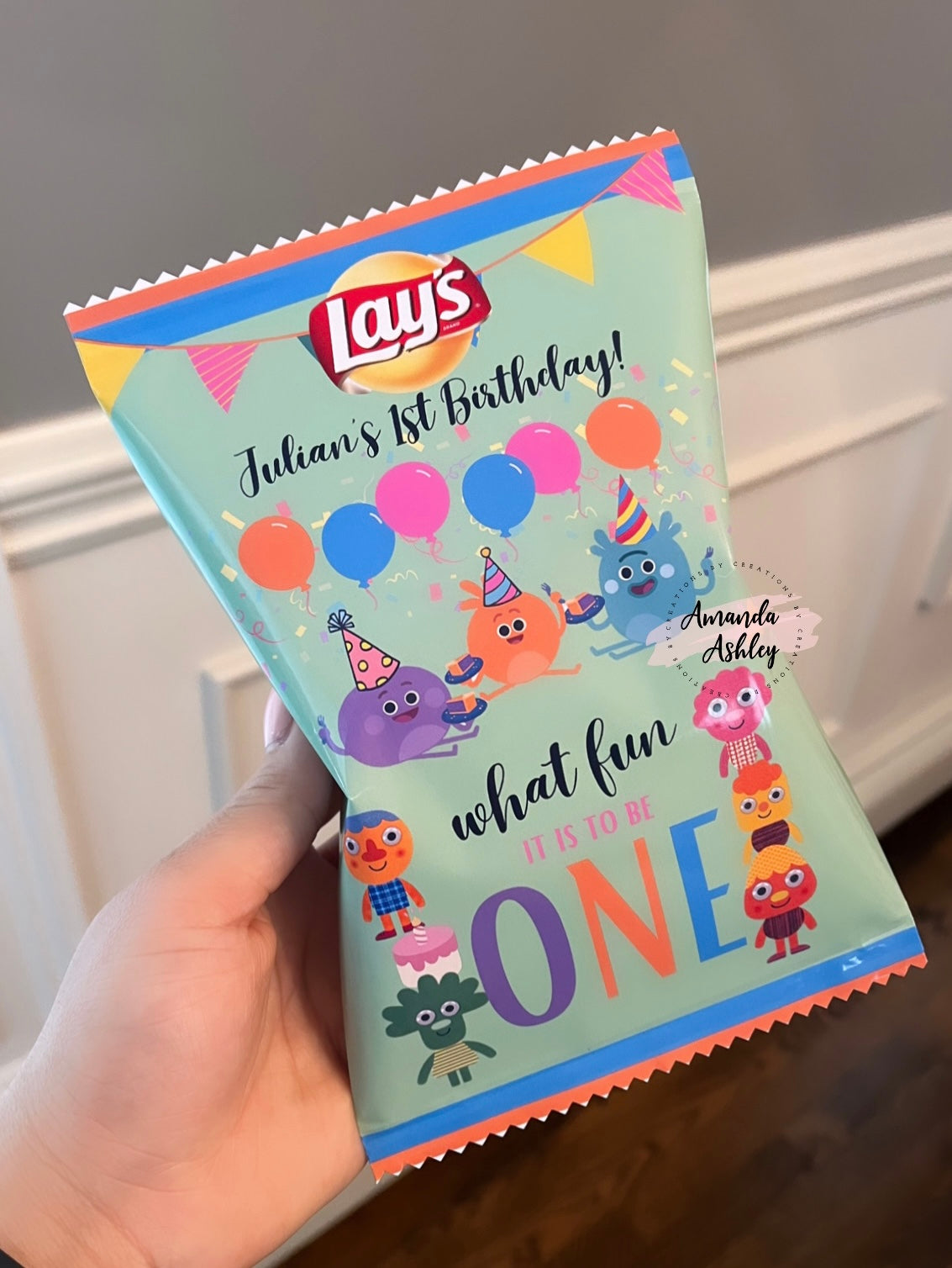 Simple Songs Themed Chip Bags