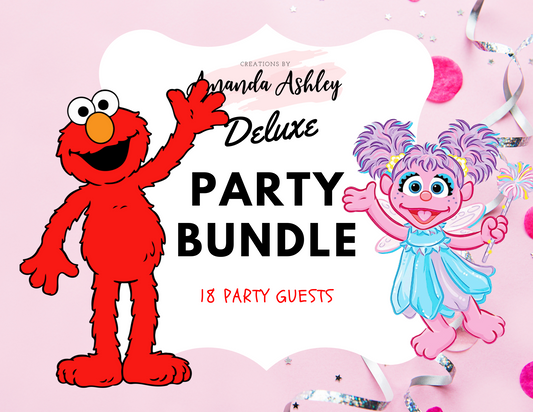 Abby and Elmo Deluxe Party Bundle