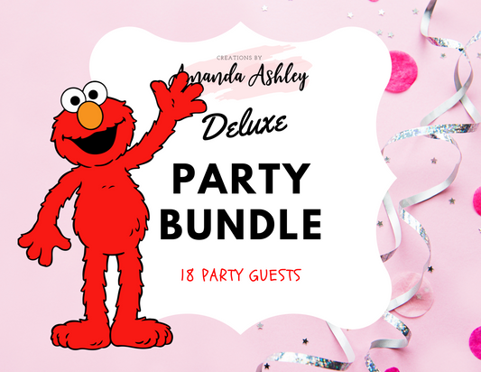 Pink Elmo Deluxe Party Bundle