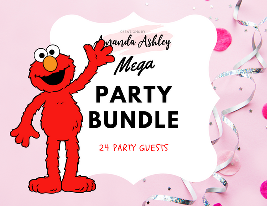 Pink Elmo Mega Party Bundle