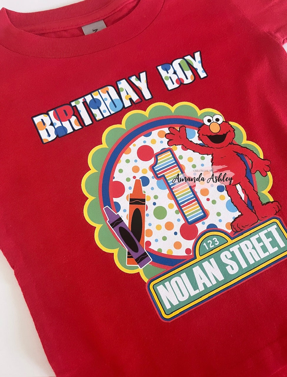 Elmo Birthday T-Shirt