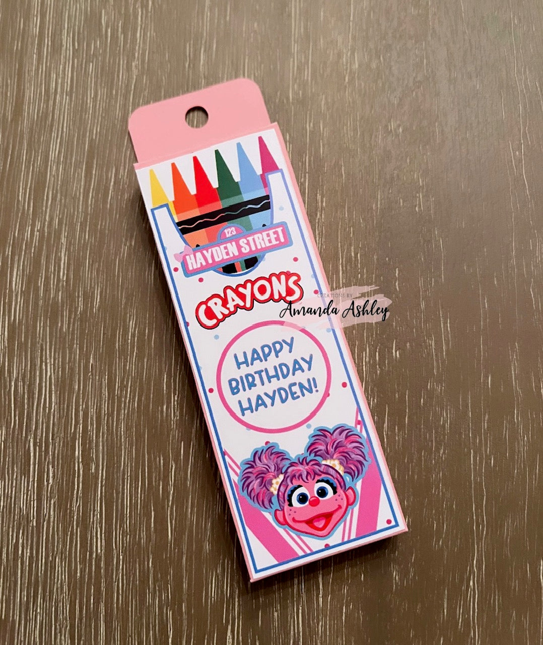 Abby Cadabby Crayon Favors