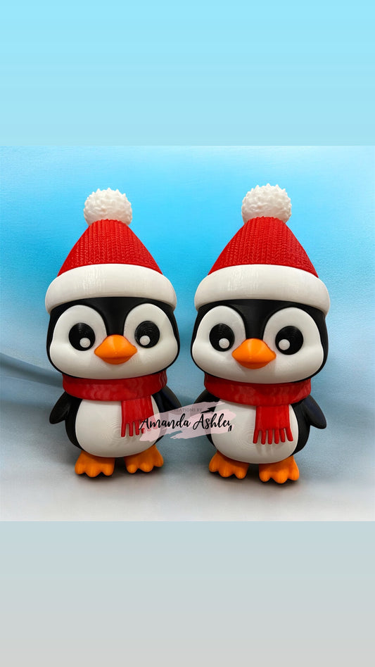 Christmas Penguins (Set of 2)