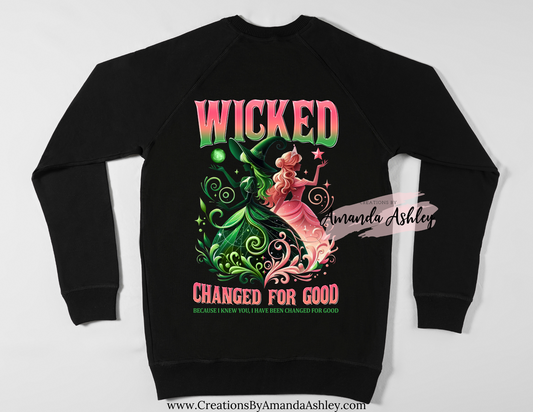 Wicked Changed For Good Crewneck