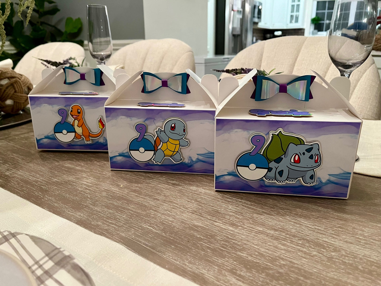 Pokemon Favor Boxes