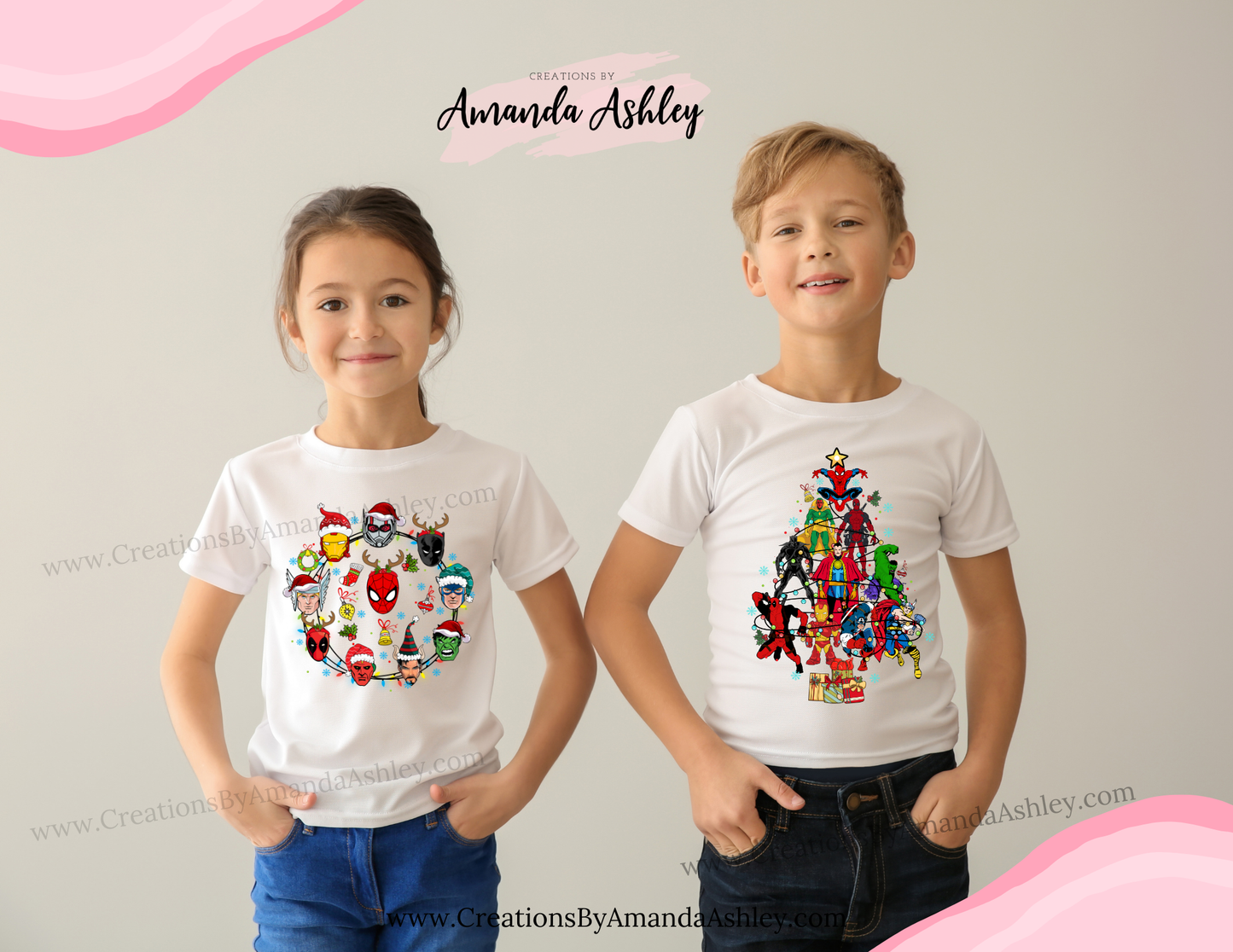 Superheroes Christmas Shirt