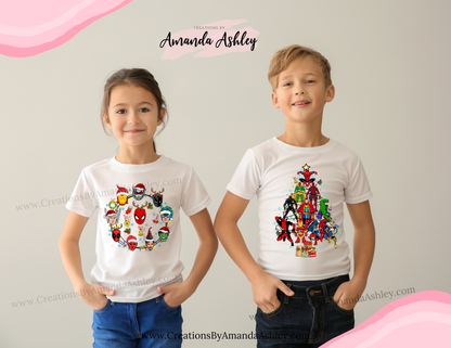 Superheroes Christmas Shirt