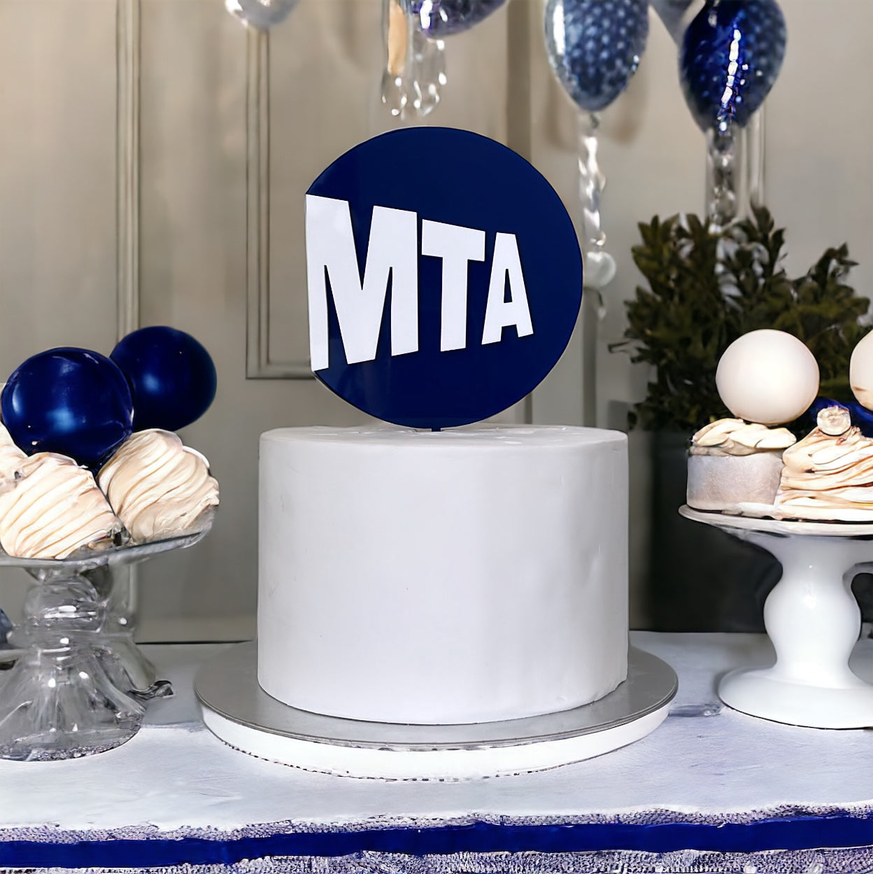 MTA Transit Cake Topper