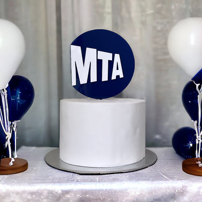 MTA Transit Cake Topper