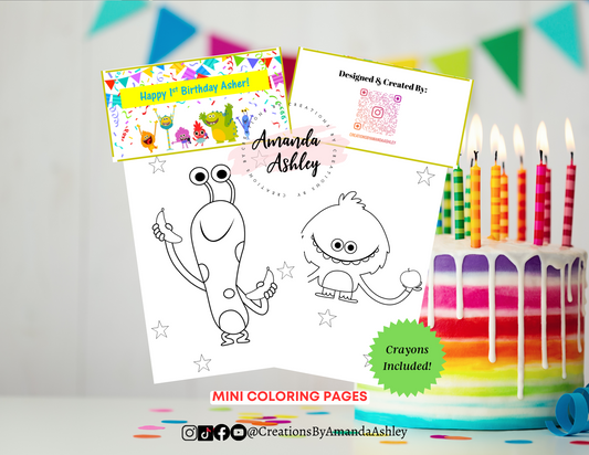 Simple Songs Coloring Cards