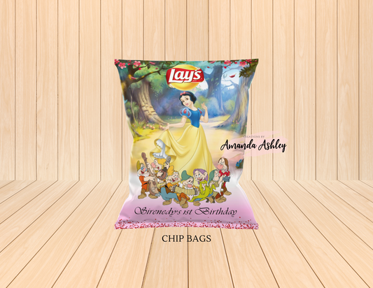 Snow White Themed Chip Bags