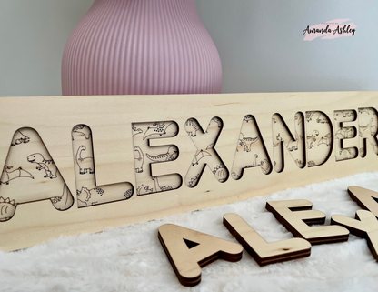 Dinosaur Name Puzzle