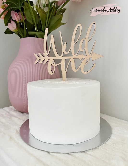 Wild One Cake Topper