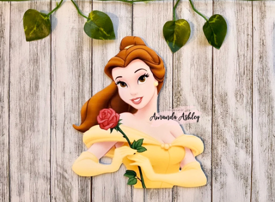 Princess Belle Cake Topper