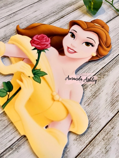 Princess Belle Cake Topper