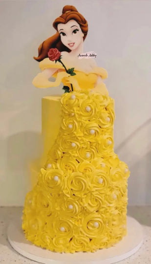 Princess Belle Cake Topper