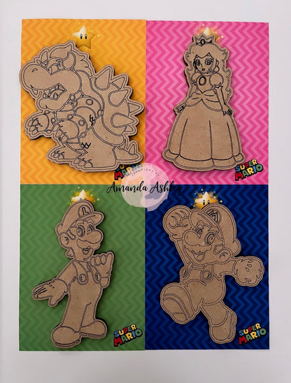 Super Mario Paint Favors