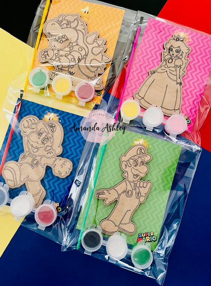 Super Mario Paint Favors