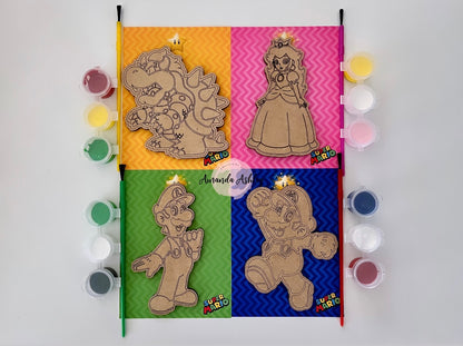 Super Mario Paint Favors