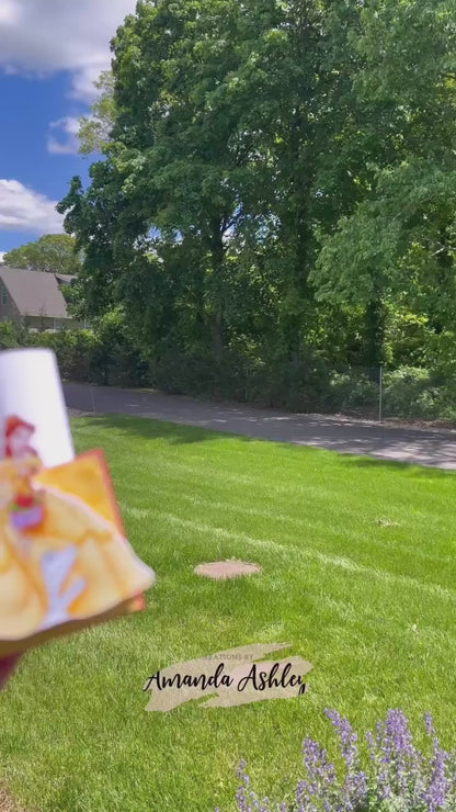 Princess Belle Party Favor Boxes