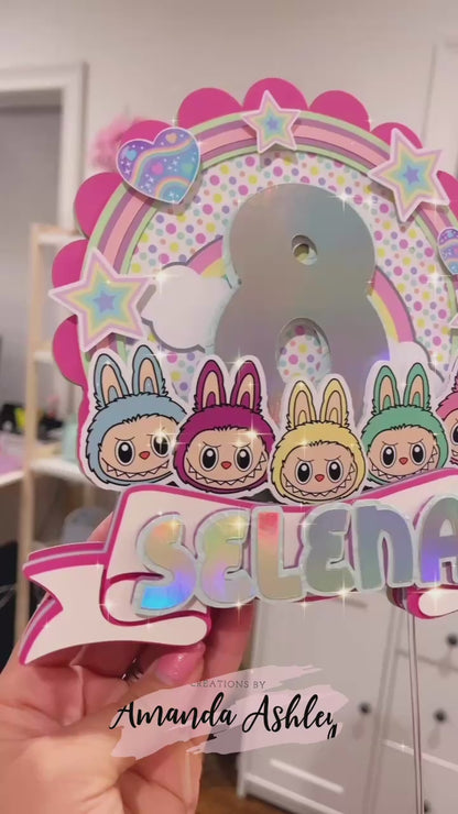 Labubu Cake Topper