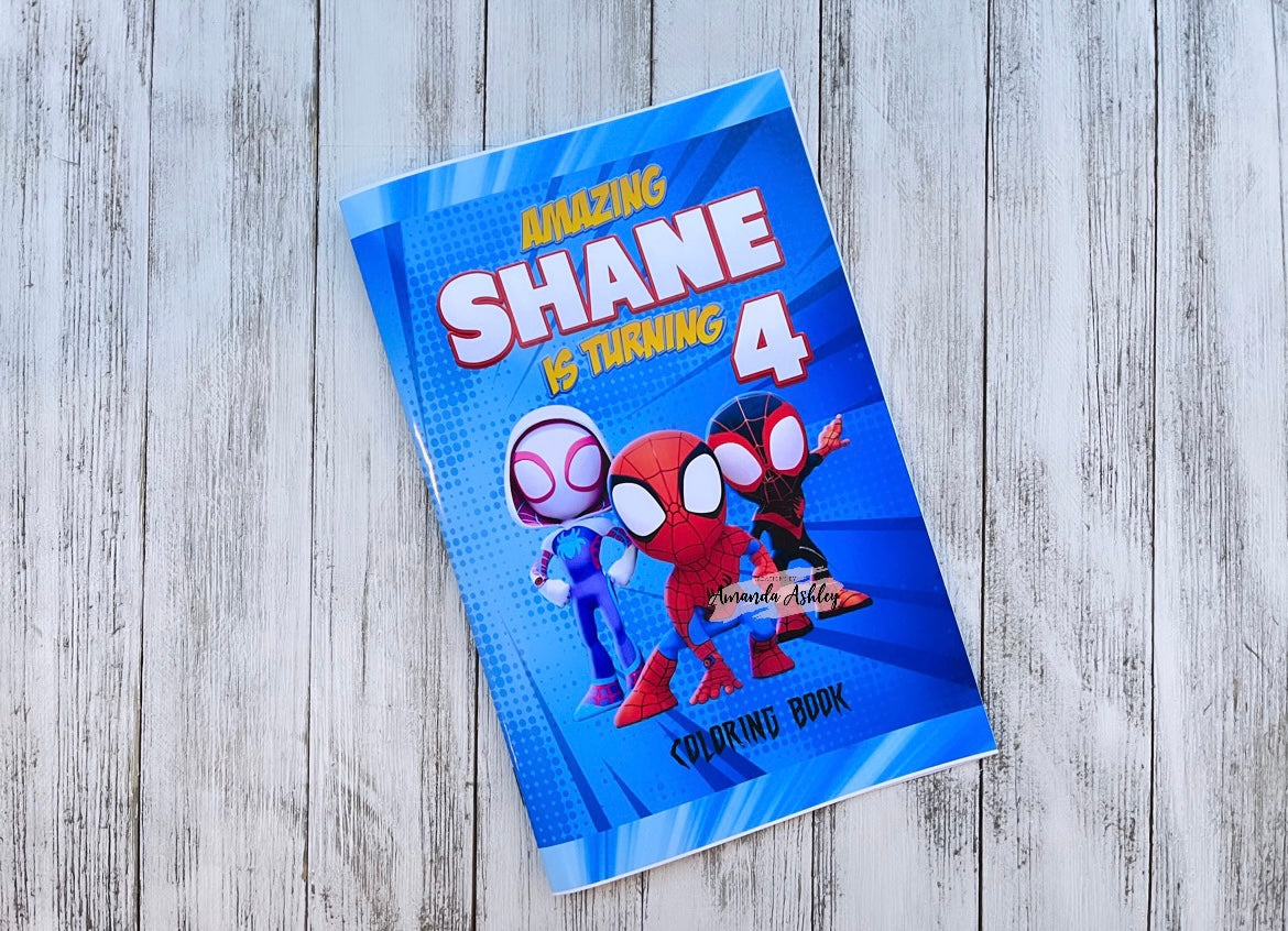 Spidey and Friends Coloring Books