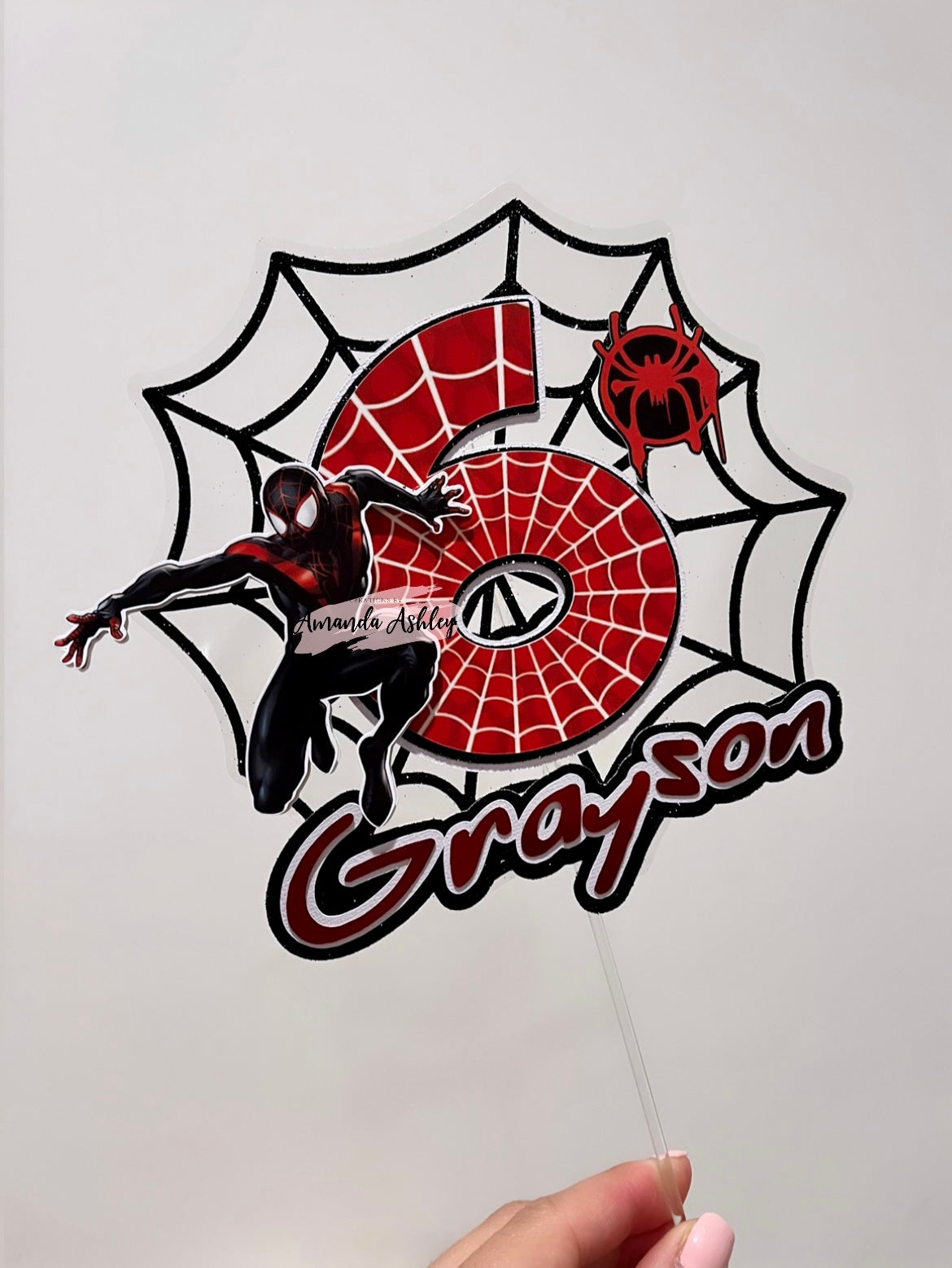 Miles Morales Cake Topper