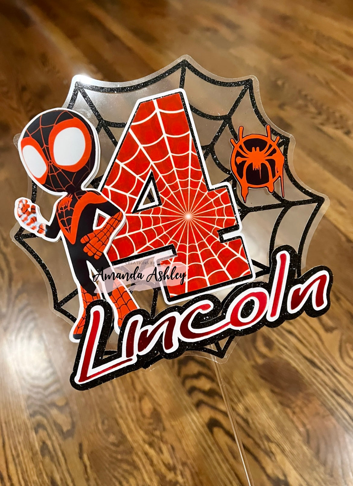 Spidey Miles Morales Cake Topper