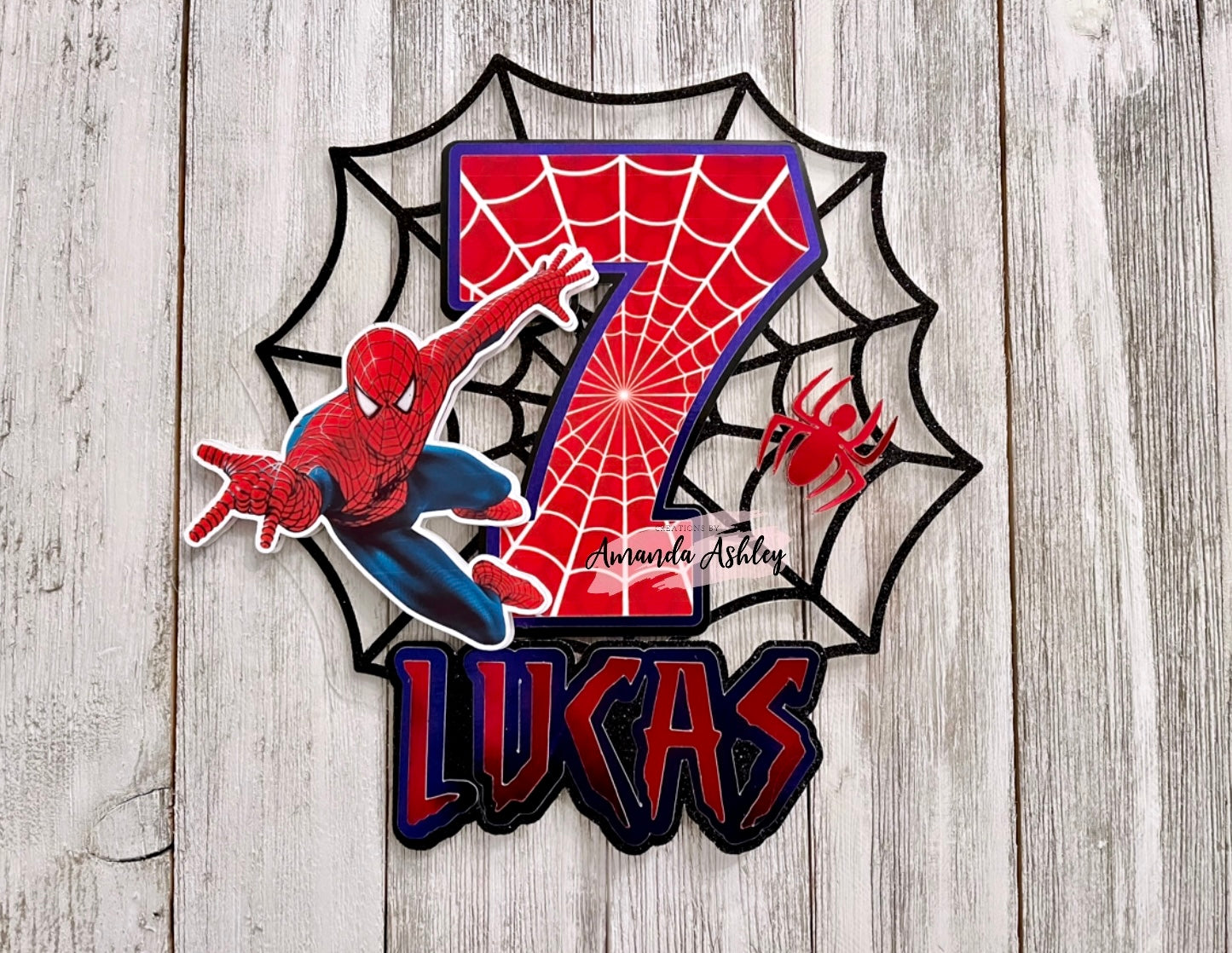 Spiderman Cake Topper